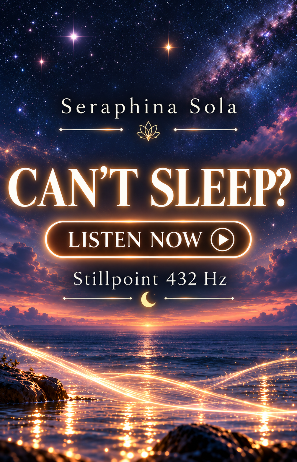 Can't Sleep? Stillpoint 432 Hz